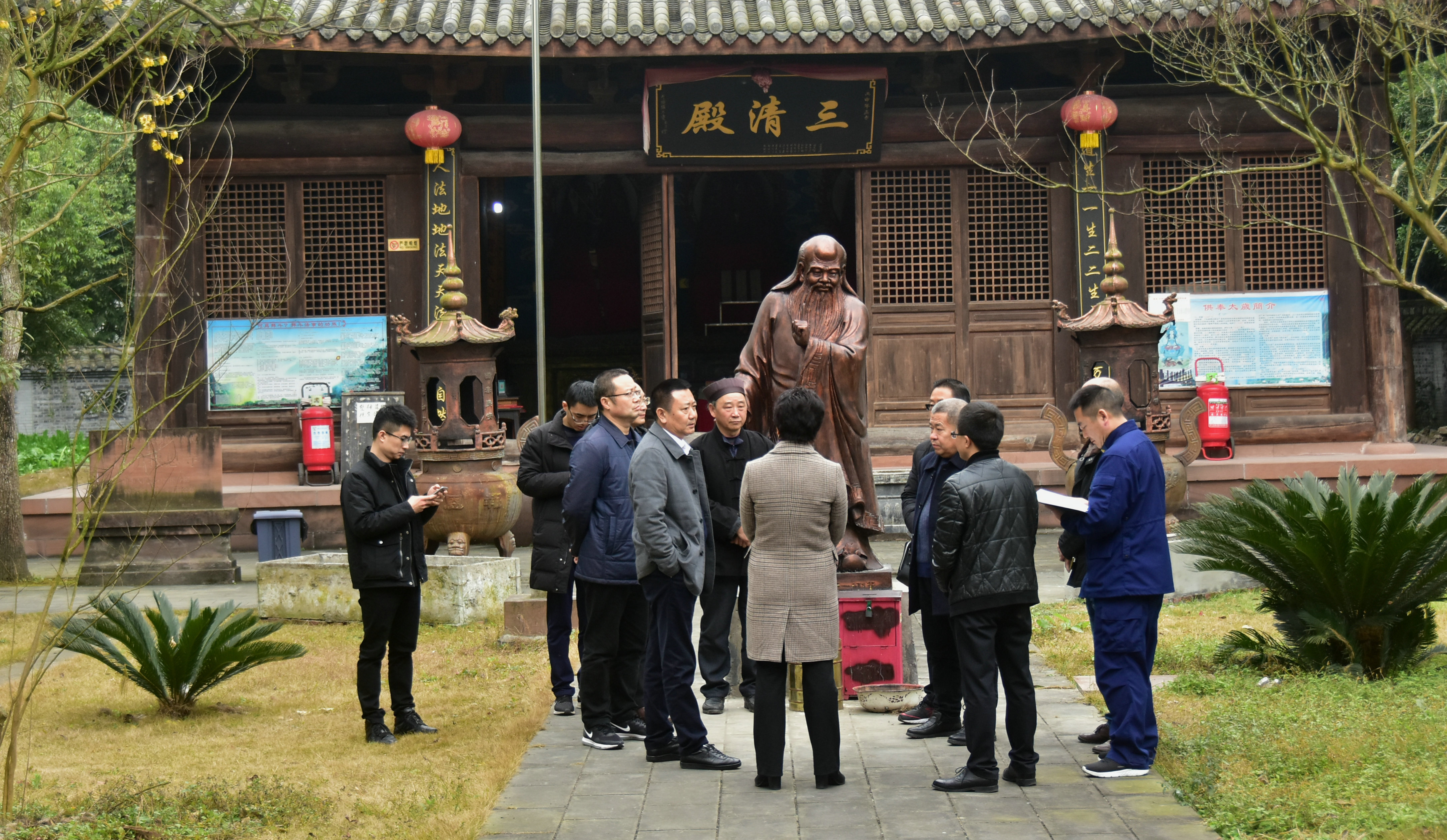 汪树槐常委检查春节期间宗教活动场所安全工作